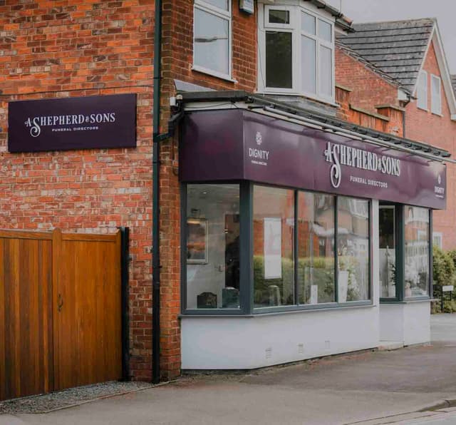 A. Shepherd's & Sons Funeral Directors' branch in Cottingham, Hull